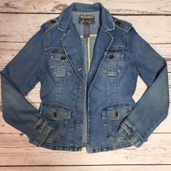 Vintage Denim Jean Jacket - Picture 3 of 7